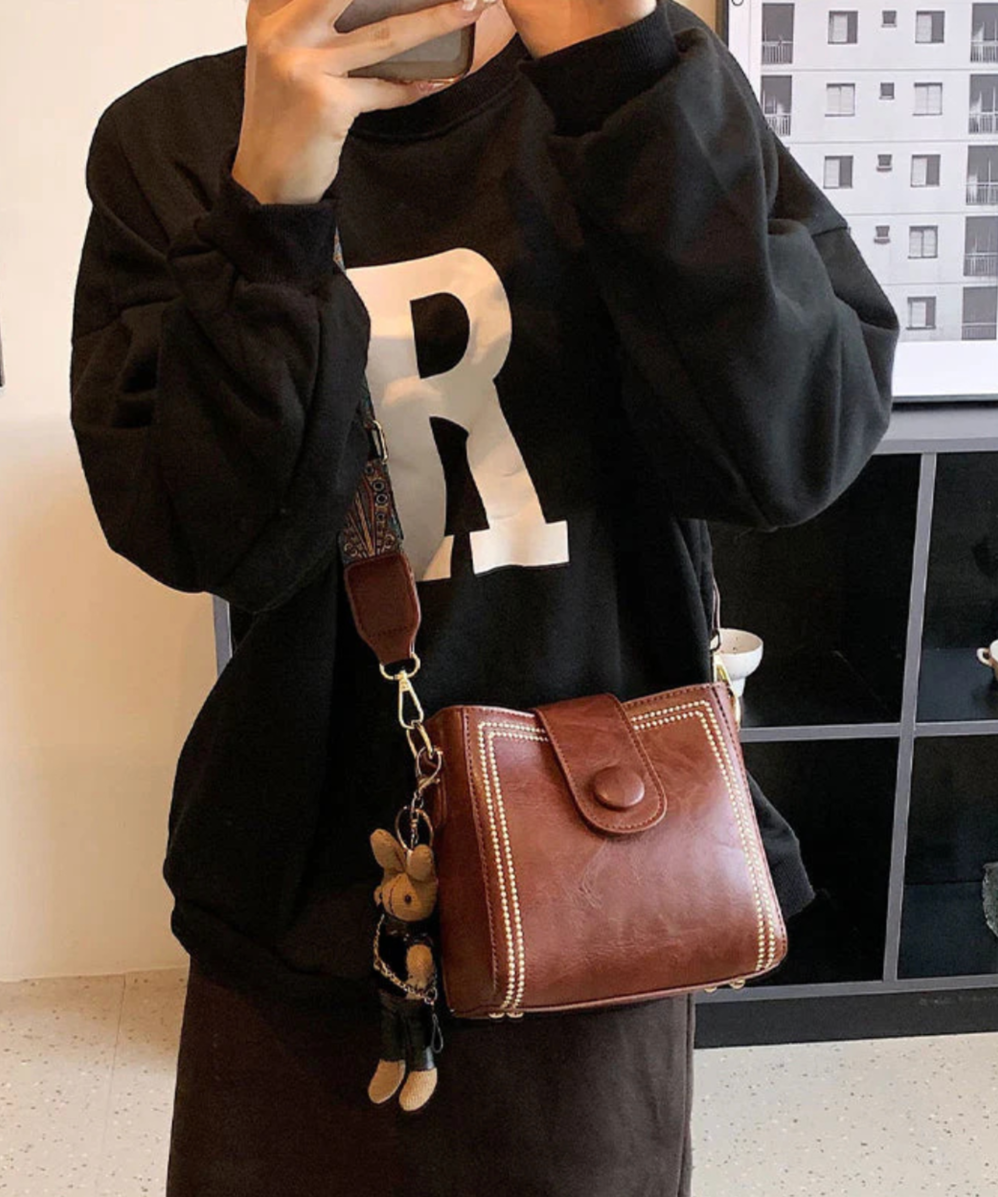 THE SCARLETT | RETRO SHOULDER BAG