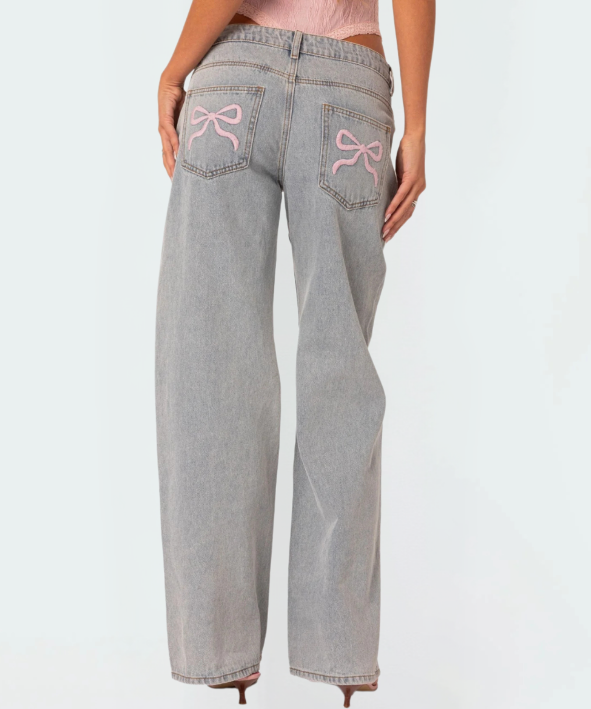 THE CALGARY | RETRO TIE JEANS