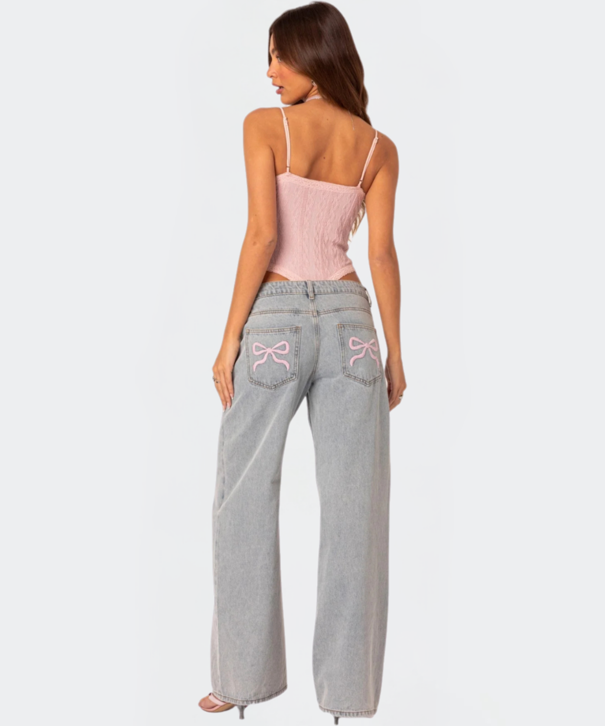 THE CALGARY | RETRO TIE JEANS