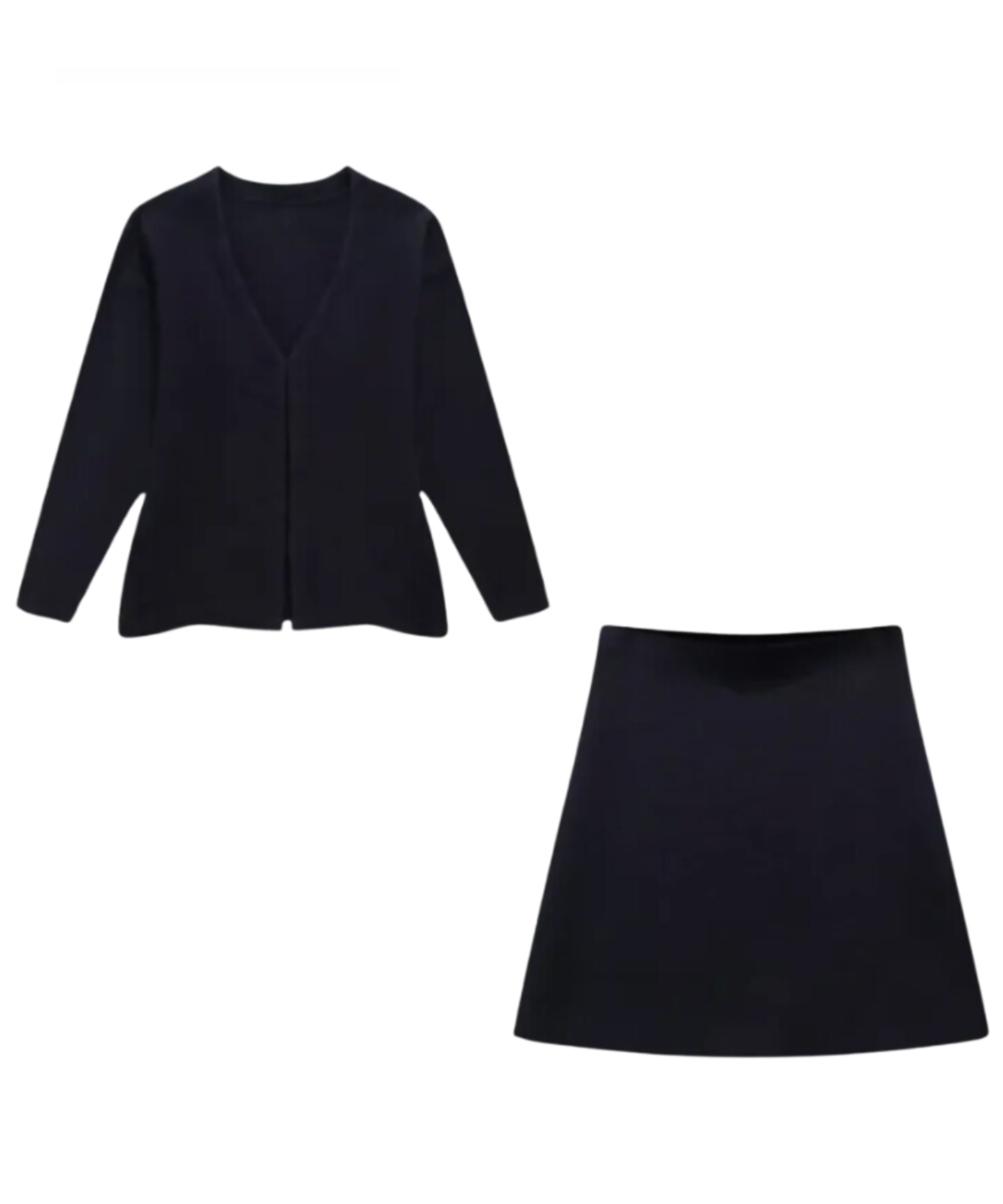 THE CHARLOTTE | V-NECK KNIT SET