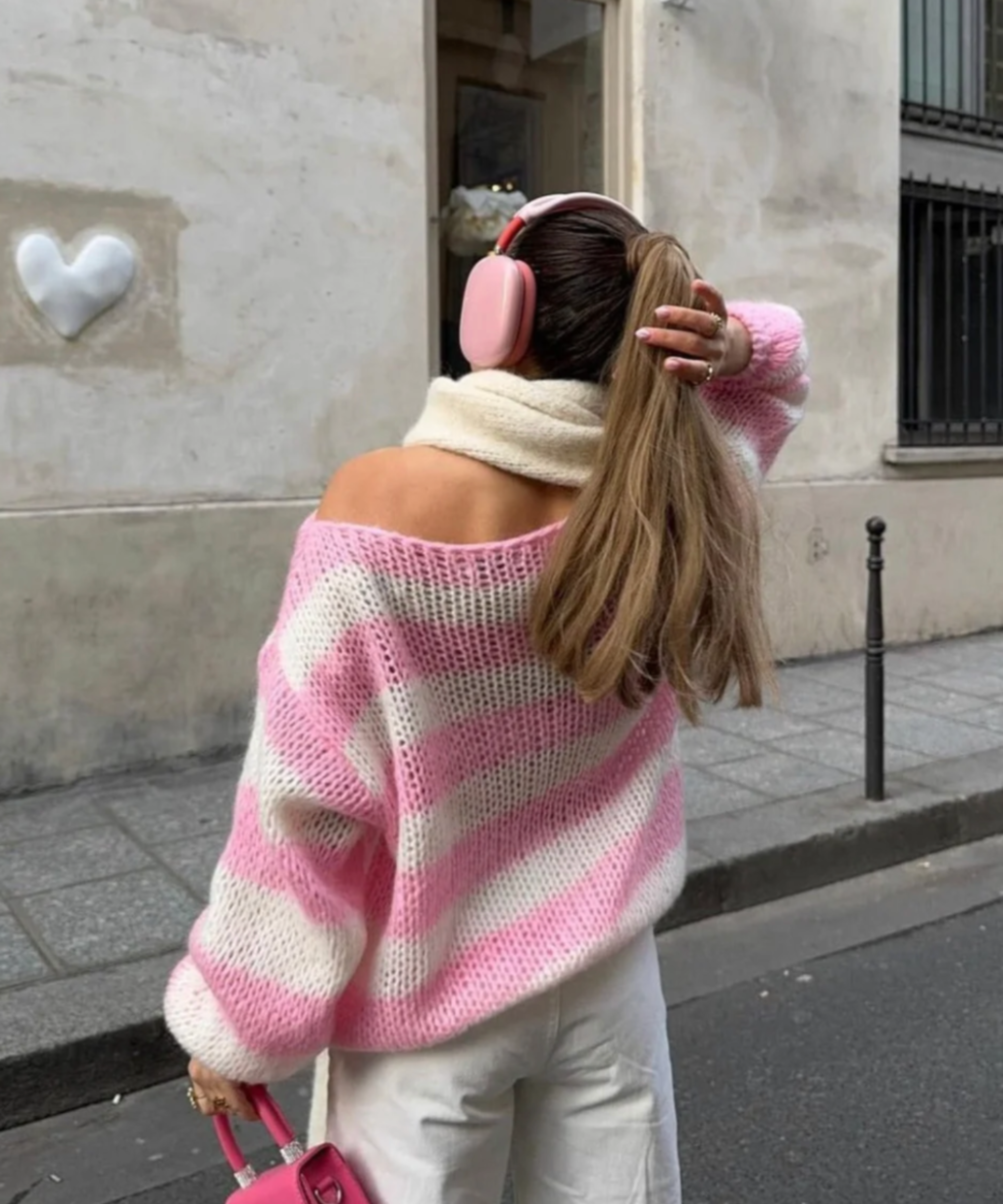 THE AURORA | STRIPED KNIT SWEATER