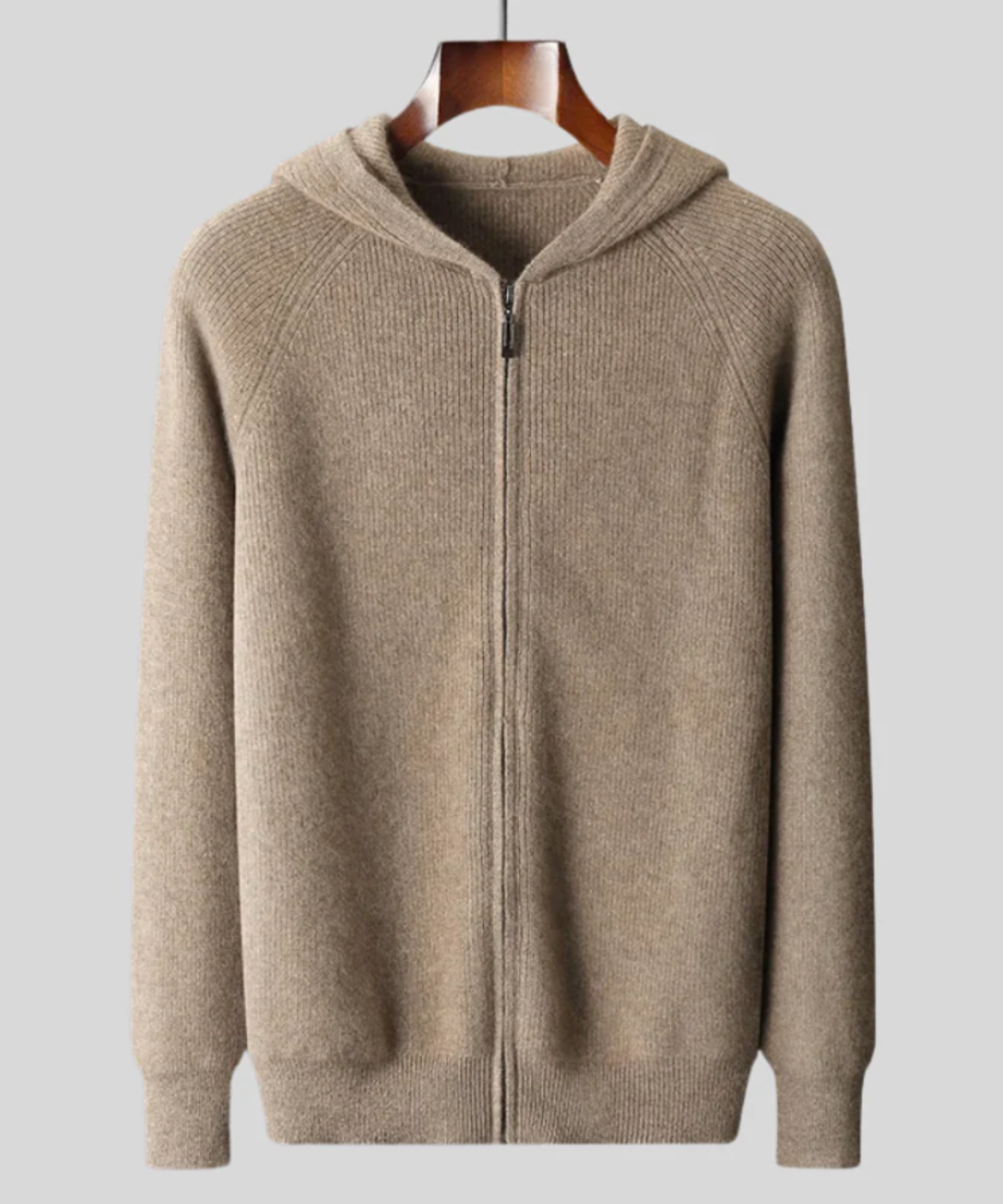 THE ROYAL | CASHMERE MERINO WOOL ZIP-UP