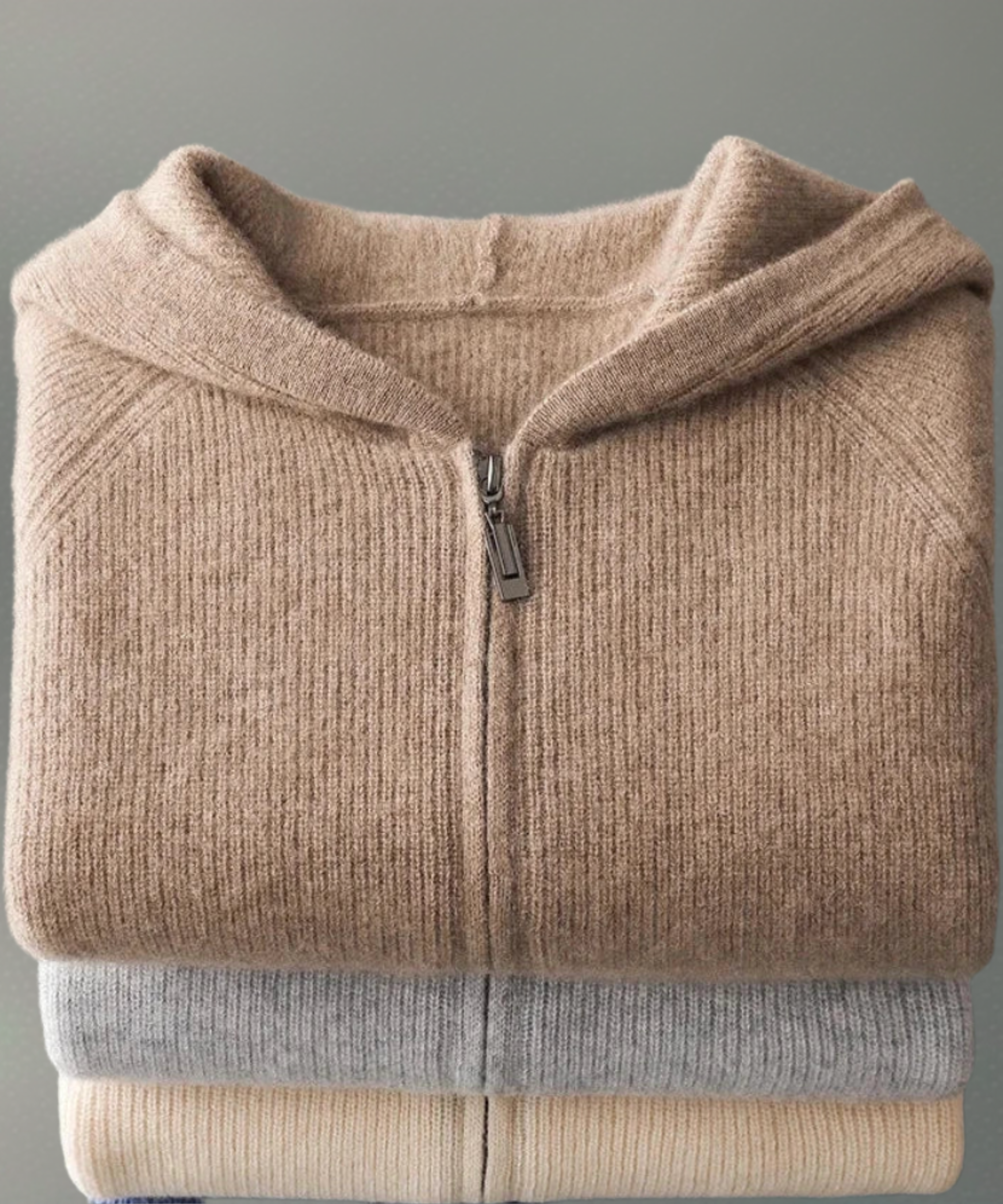 THE ROYAL | CASHMERE MERINO WOOL ZIP-UP