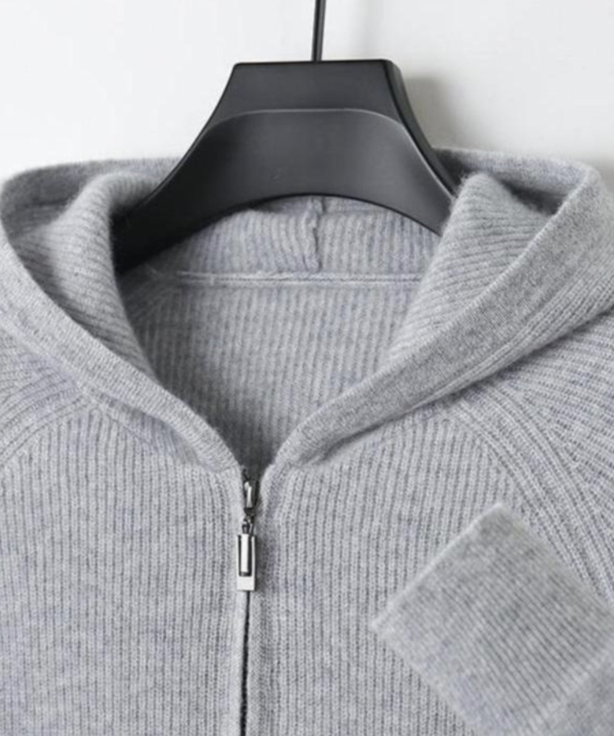 THE ROYAL | CASHMERE MERINO WOOL ZIP-UP