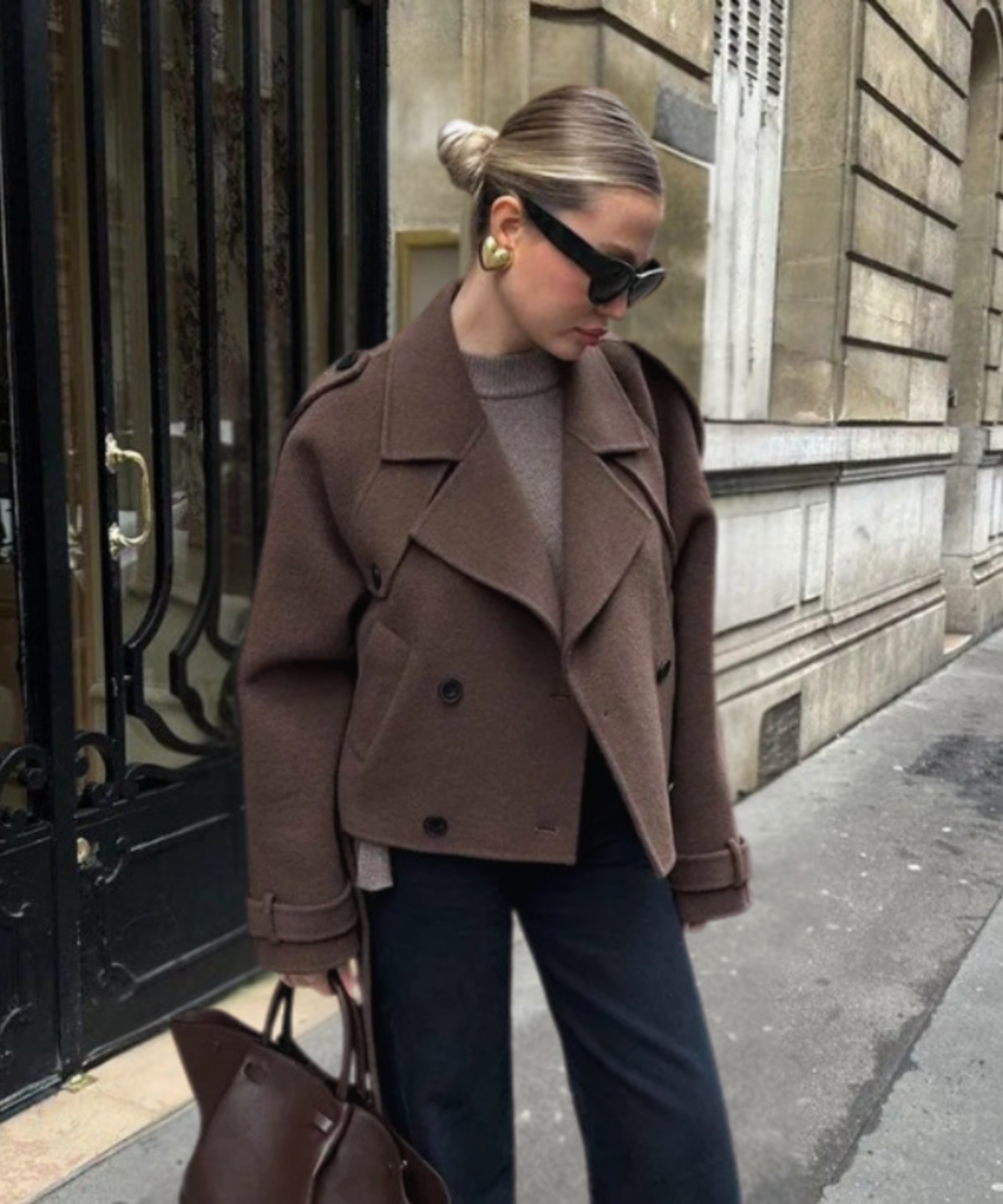 THE LAURENT | DOUBLE BUCKLE TRENCH COAT