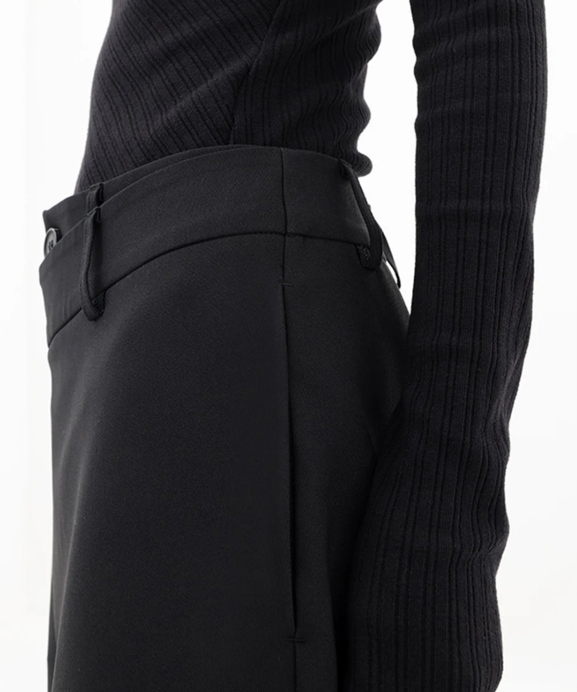 THE MADISON | BUTTON WIDE LEG DRESS PANTS