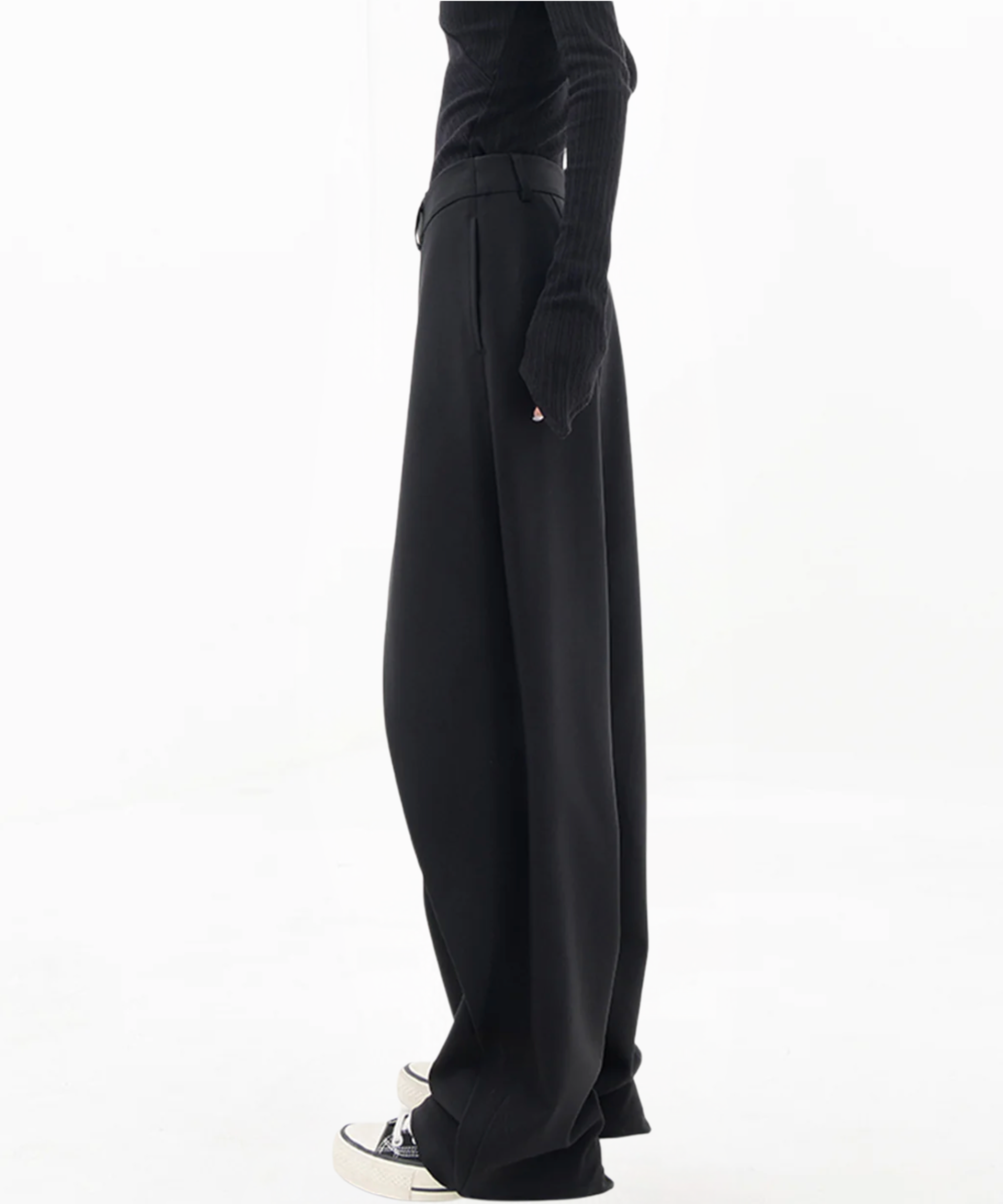 THE MADISON | BUTTON WIDE LEG DRESS PANTS