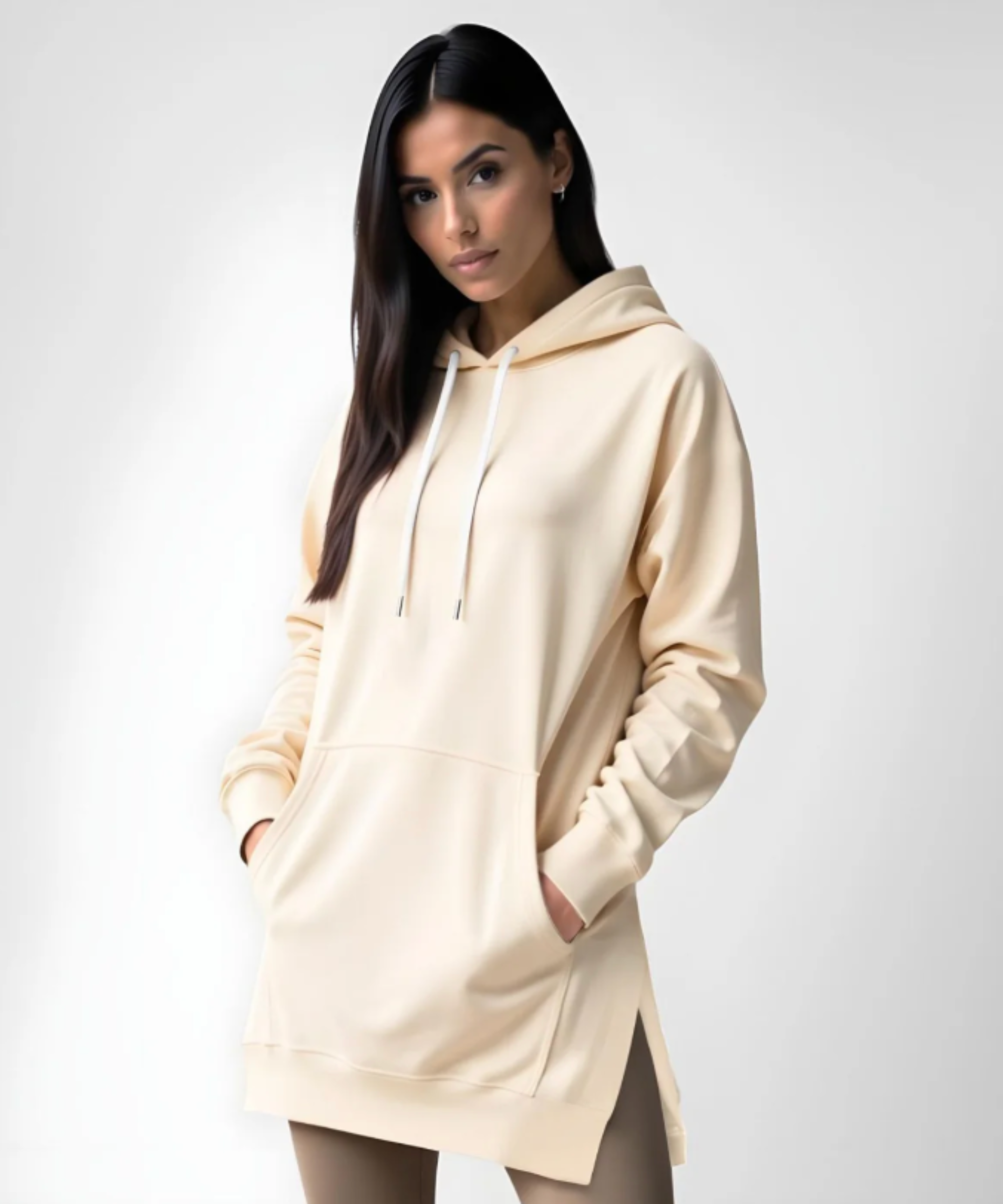 THE LILA | OVERSIZED HOODIE DRESS