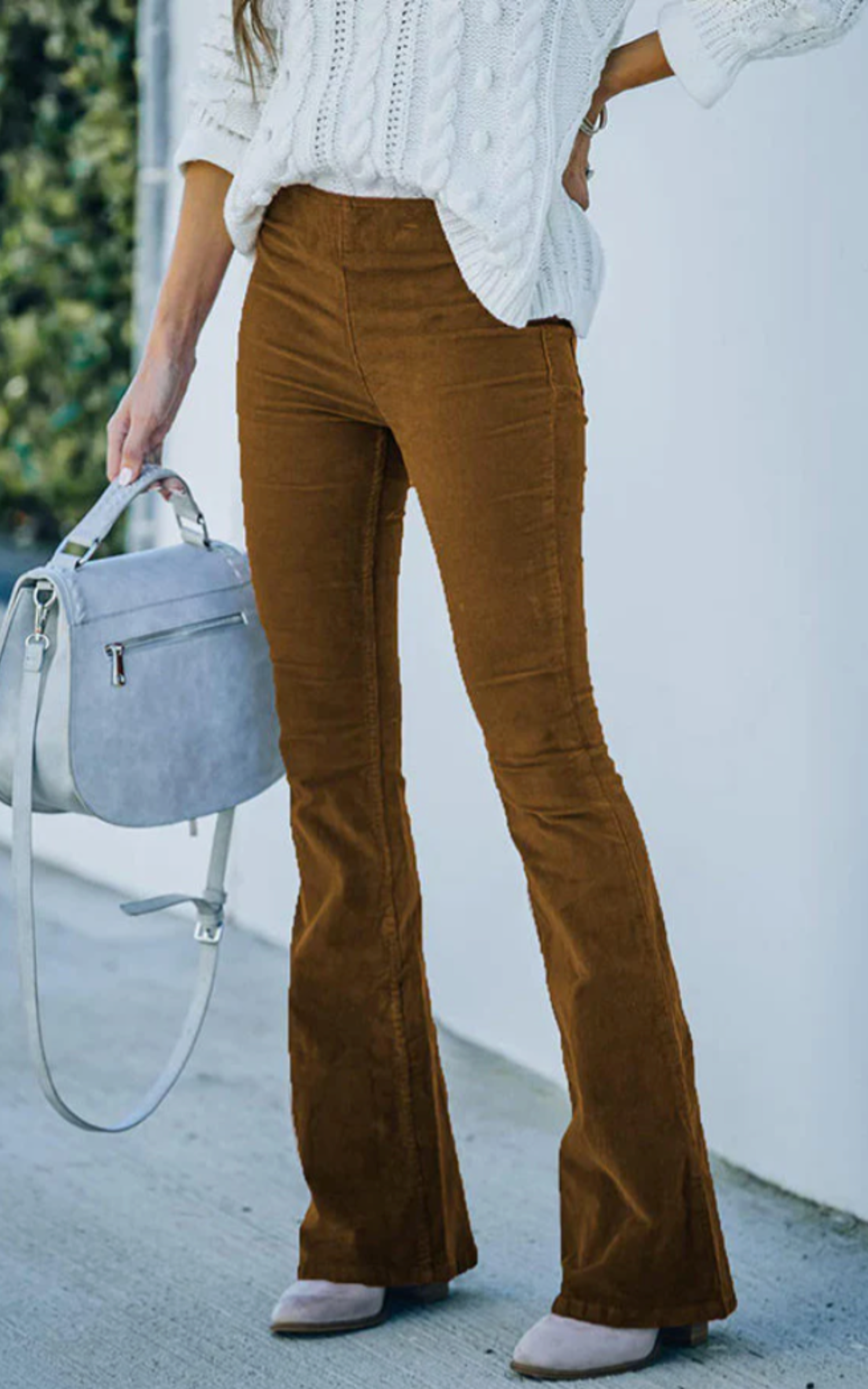 THE RIDGE | HIGH WAIST SLIM MICRO CORDURY ELASTIC WAIST LOUNGE PANTS