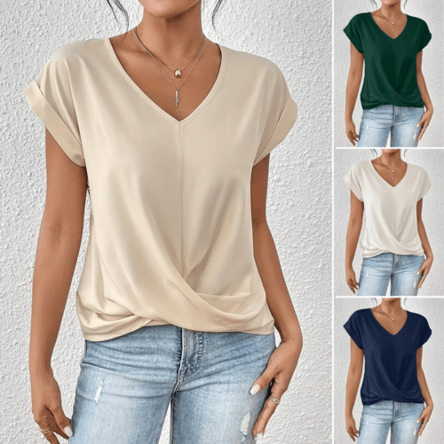 THE TAMMANA | CASUAL V-NECK TEE