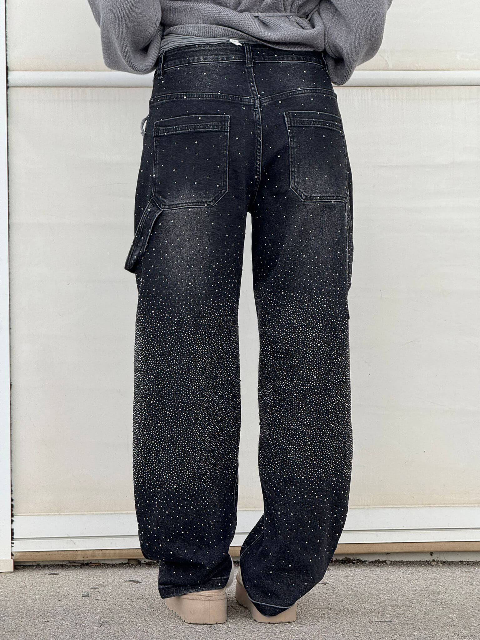 THE CARPENTER | BALLOON JEANS SUPER SHINE JEWEL APPLICATONS