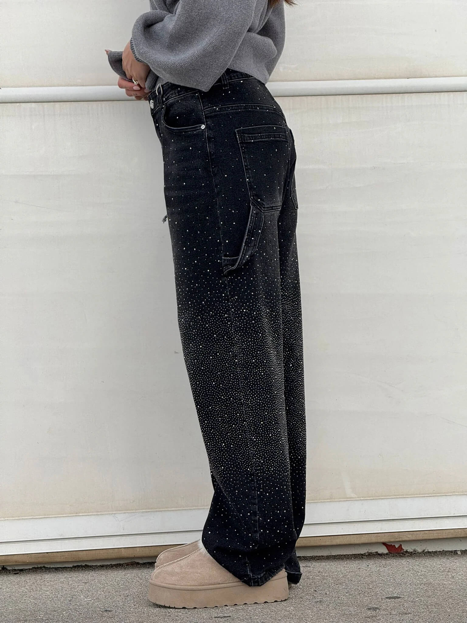 THE CARPENTER | BALLOON JEANS SUPER SHINE JEWEL APPLICATONS