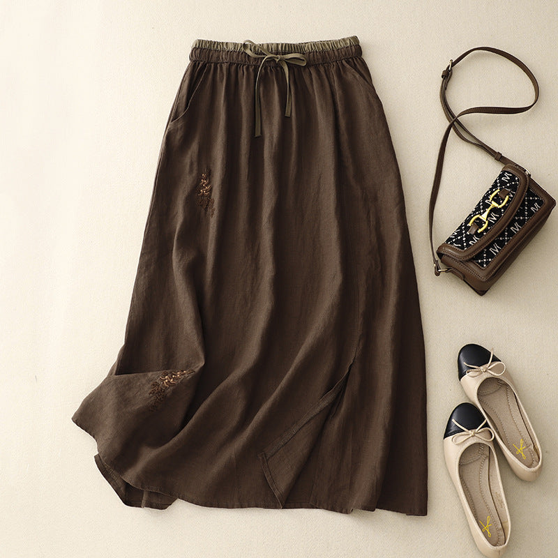 THE RICA | LINEN SKIRT