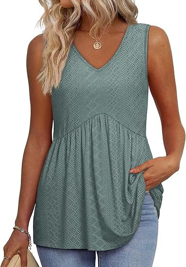 THE NORA | FLOWY SLEEVELESS TANK TOP