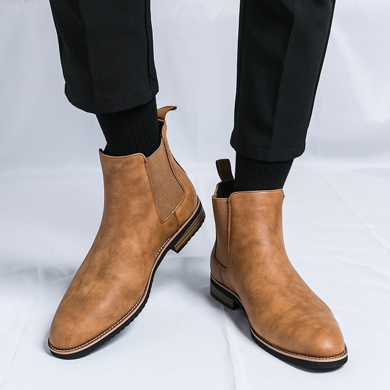 THE WELLINGTON | LEATHER CHELSEA BOOTS