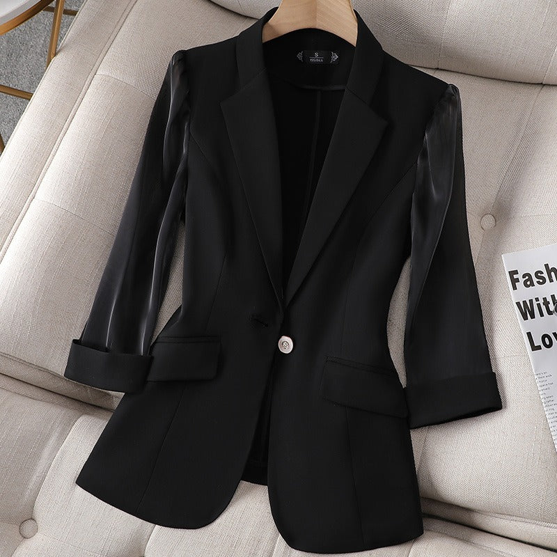 THE ARIA | TAILORED BLAZER WITH ORGANZA SLEEVES