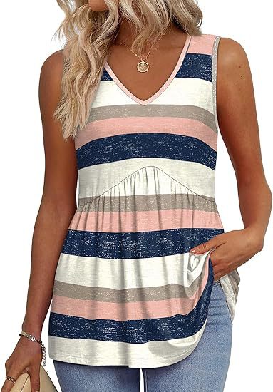 THE NORA | FLOWY SLEEVELESS TANK TOP