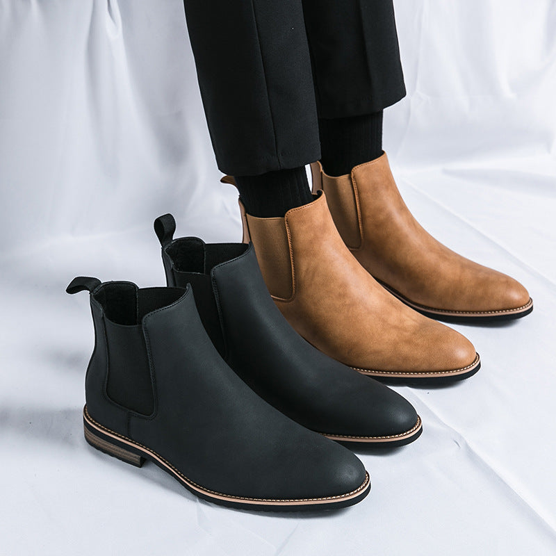 THE WELLINGTON | LEATHER CHELSEA BOOTS