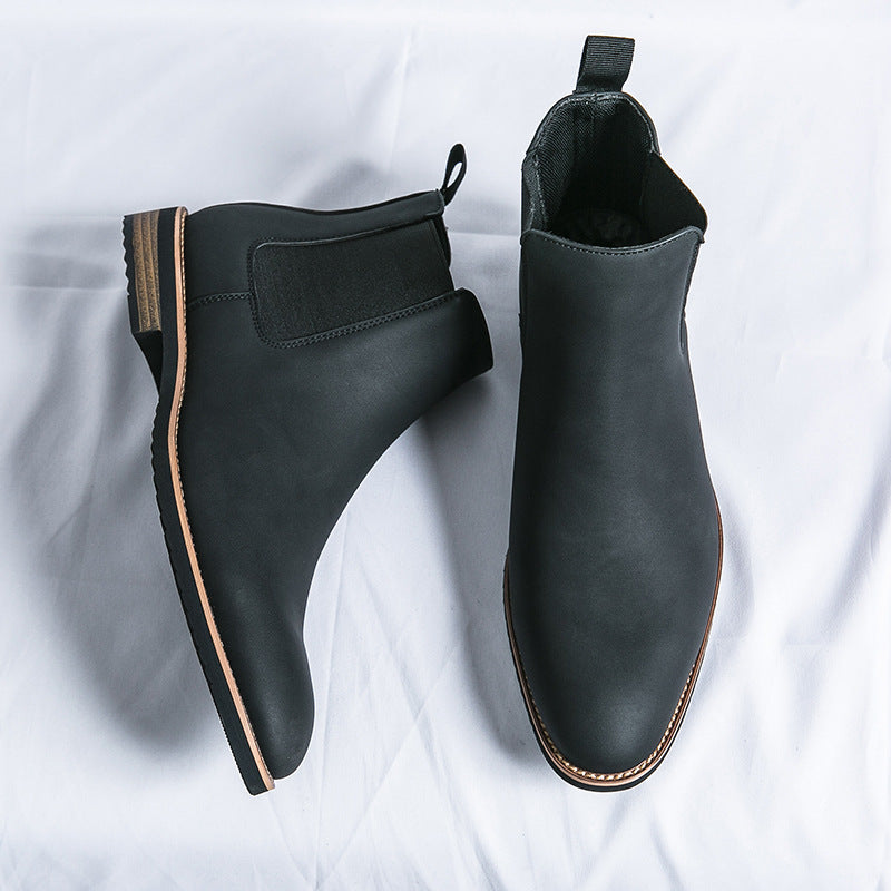 THE WELLINGTON | LEATHER CHELSEA BOOTS