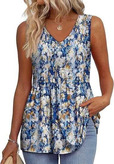 THE NORA | FLOWY SLEEVELESS TANK TOP