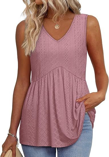 THE NORA | FLOWY SLEEVELESS TANK TOP