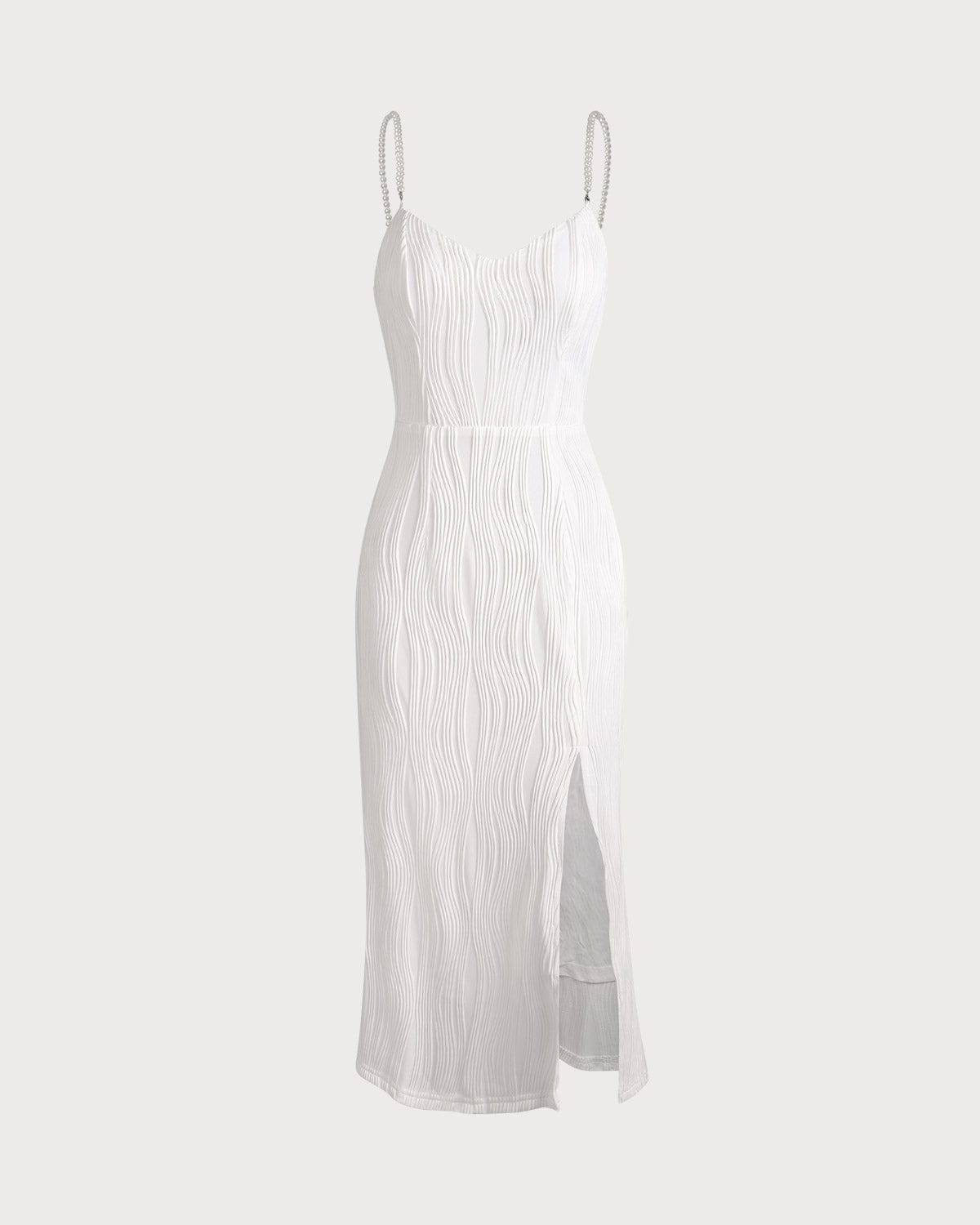 THE ISLA | PEARL STRAP TEXTURED MIDI