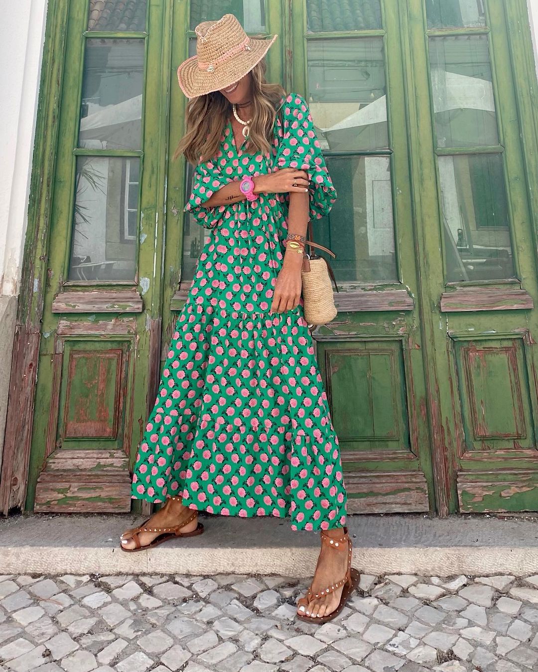 THE ANNABELLE | BOHEMIAN MAXI DRESS
