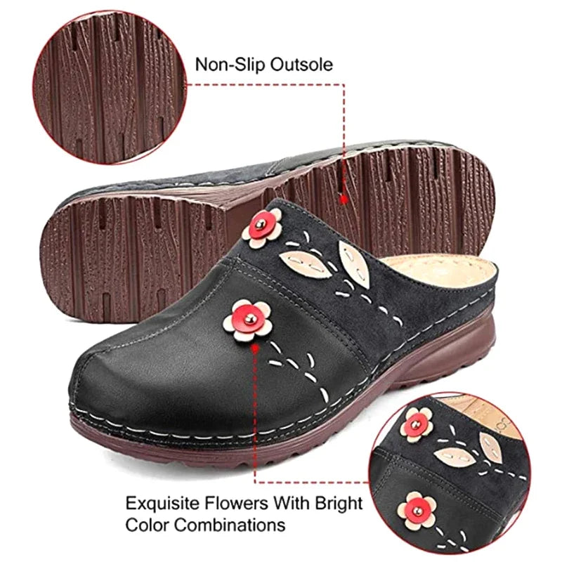 THE FLORELLA | COMFORT CLOG SANDALS