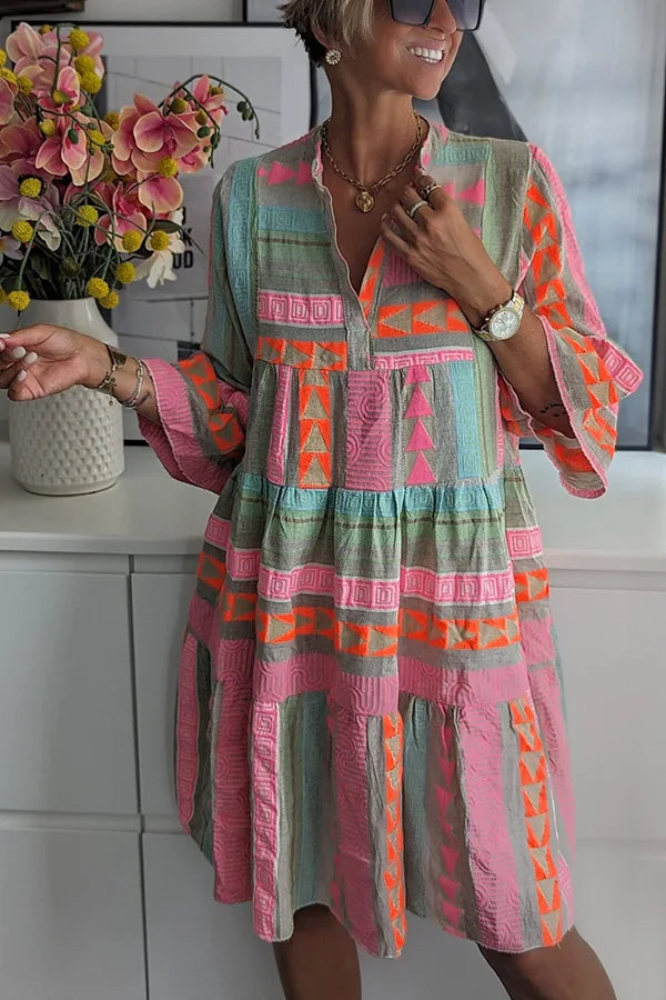 THE AMELISE | ELEGANT SUMMER MIDI DRESS