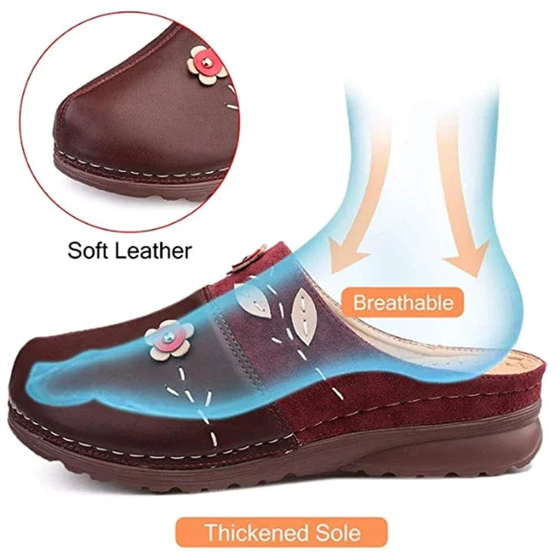 THE FLORELLA | COMFORT CLOG SANDALS