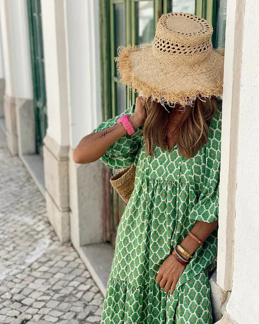 THE ANNABELLE | BOHEMIAN MAXI DRESS