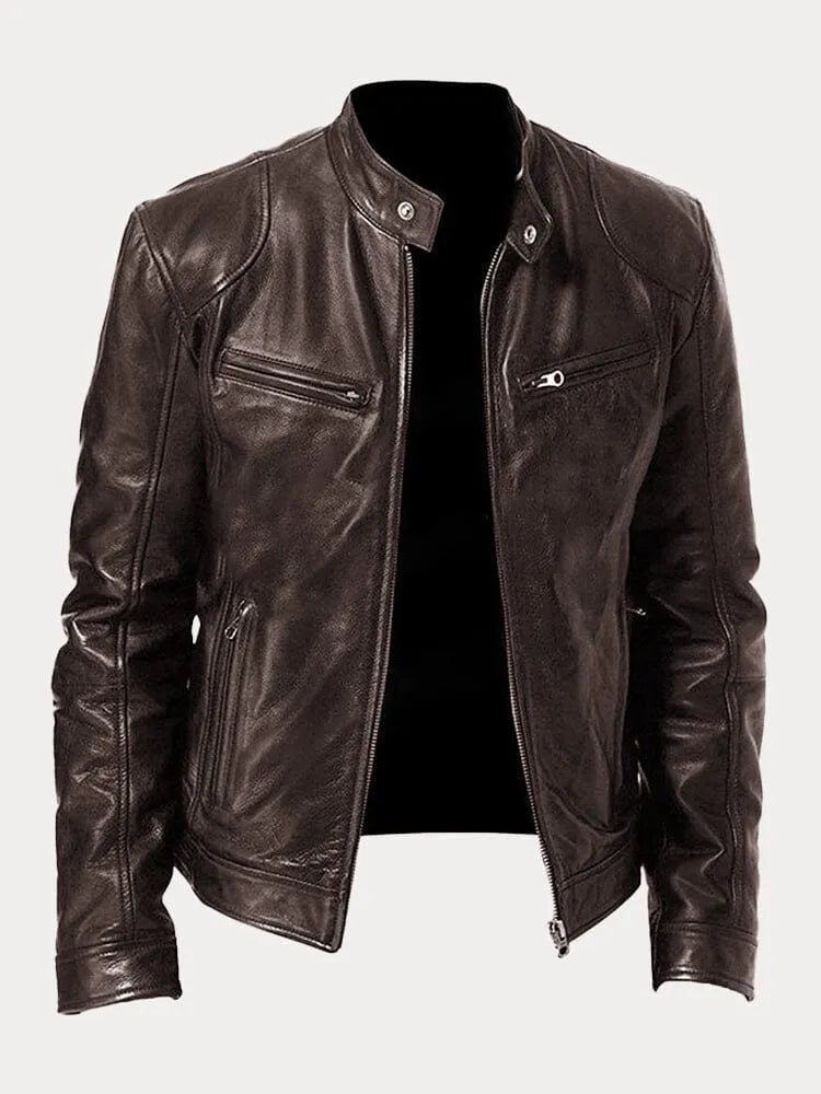 THE RONAN | CLASSIC LEATHER JACKET