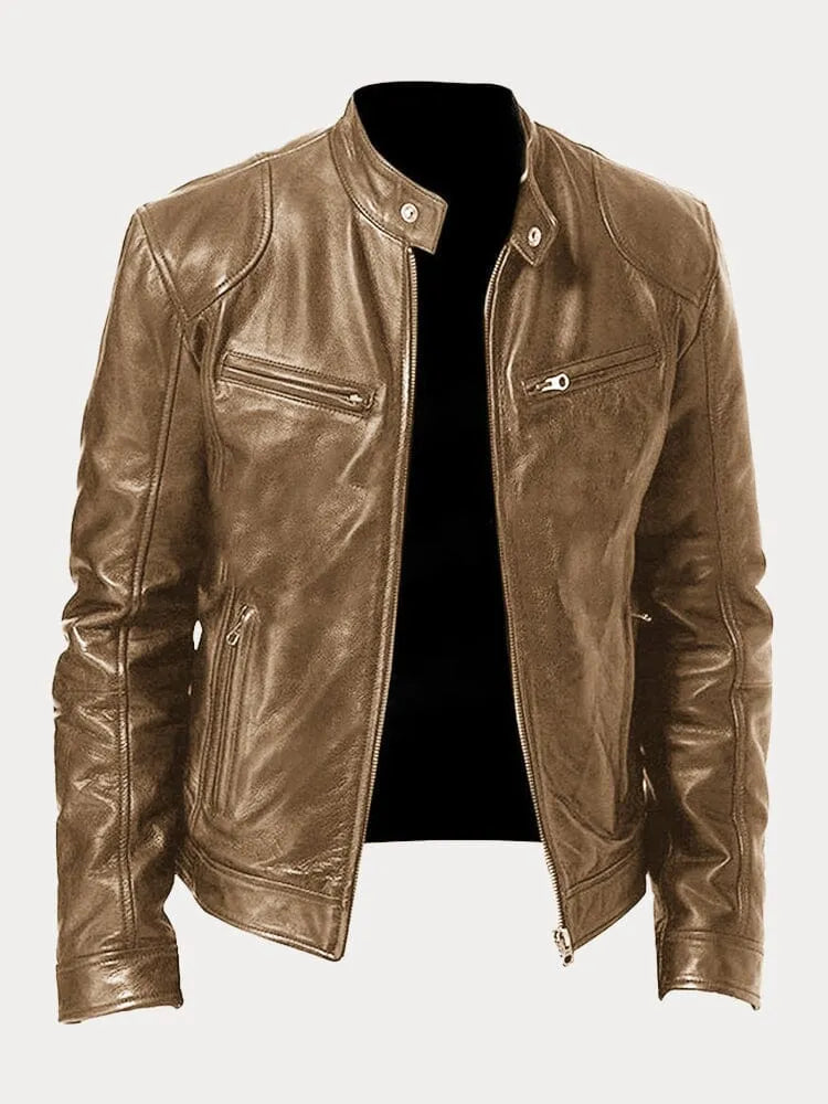 THE RONAN | CLASSIC LEATHER JACKET