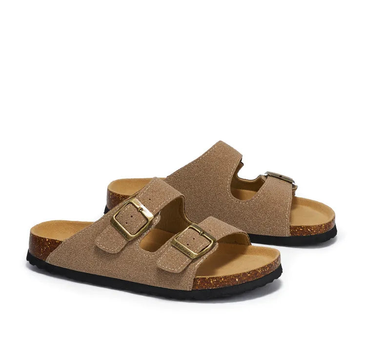 THE TUNDRA LITE | SUEDE SANDALS KHAKI