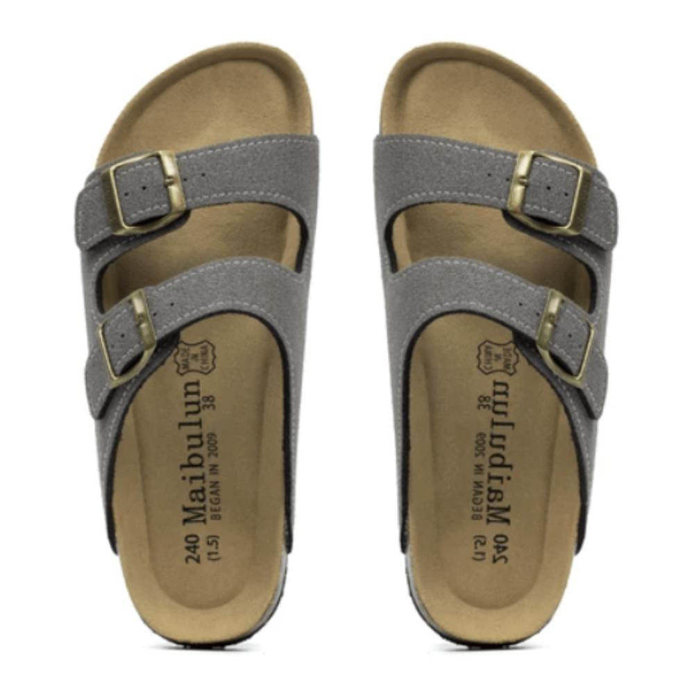 THE TUNDRA LITE | SUEDE SANDALS GREY
