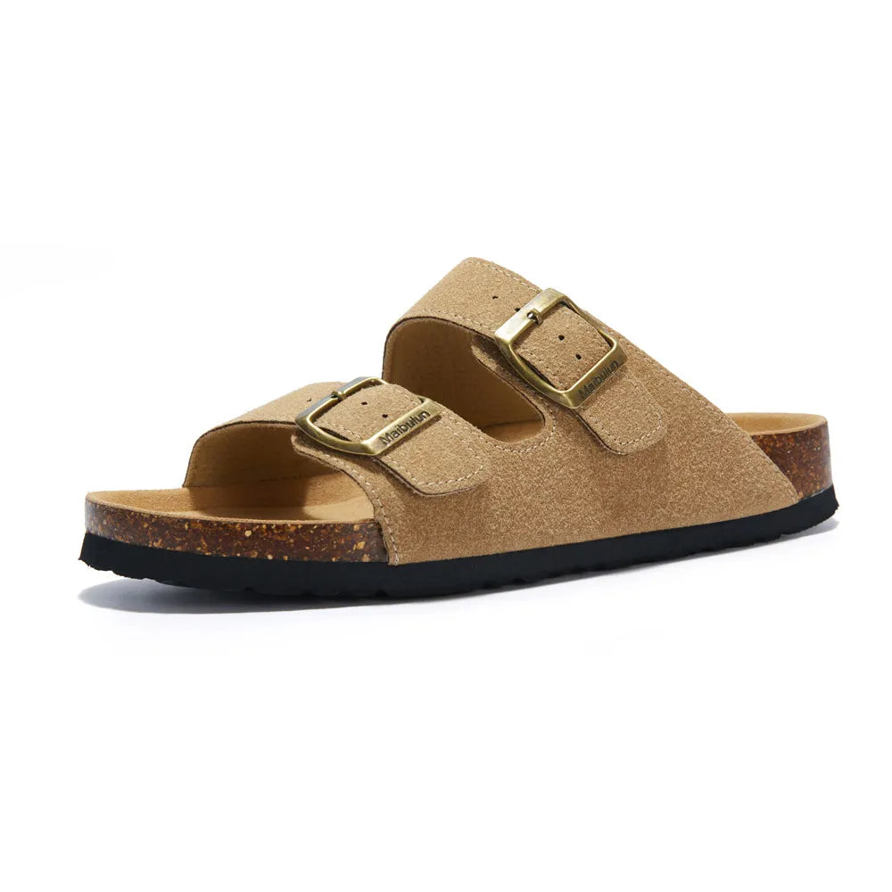 THE TUNDRA LITE | SUEDE SANDALS LIGHT BROWN