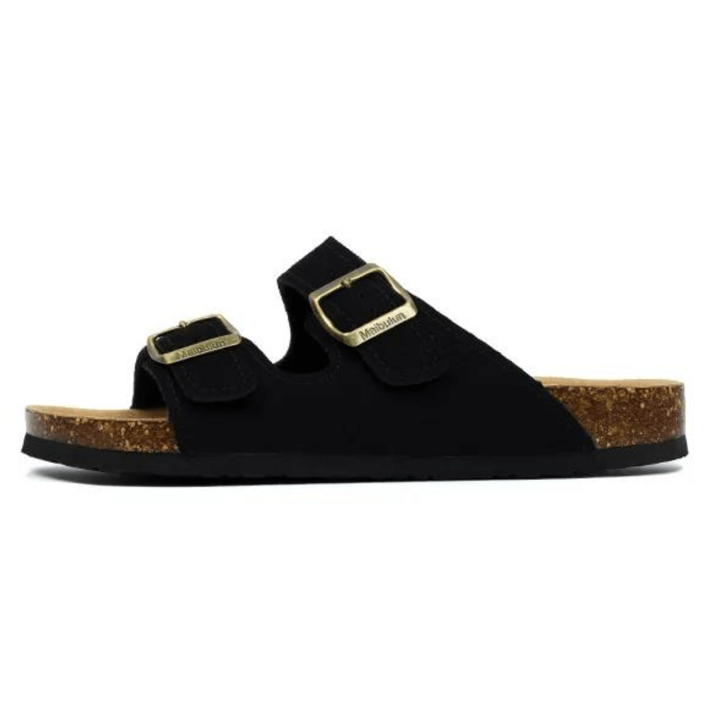 THE TUNDRA LITE | SUEDE SANDALS BLACK