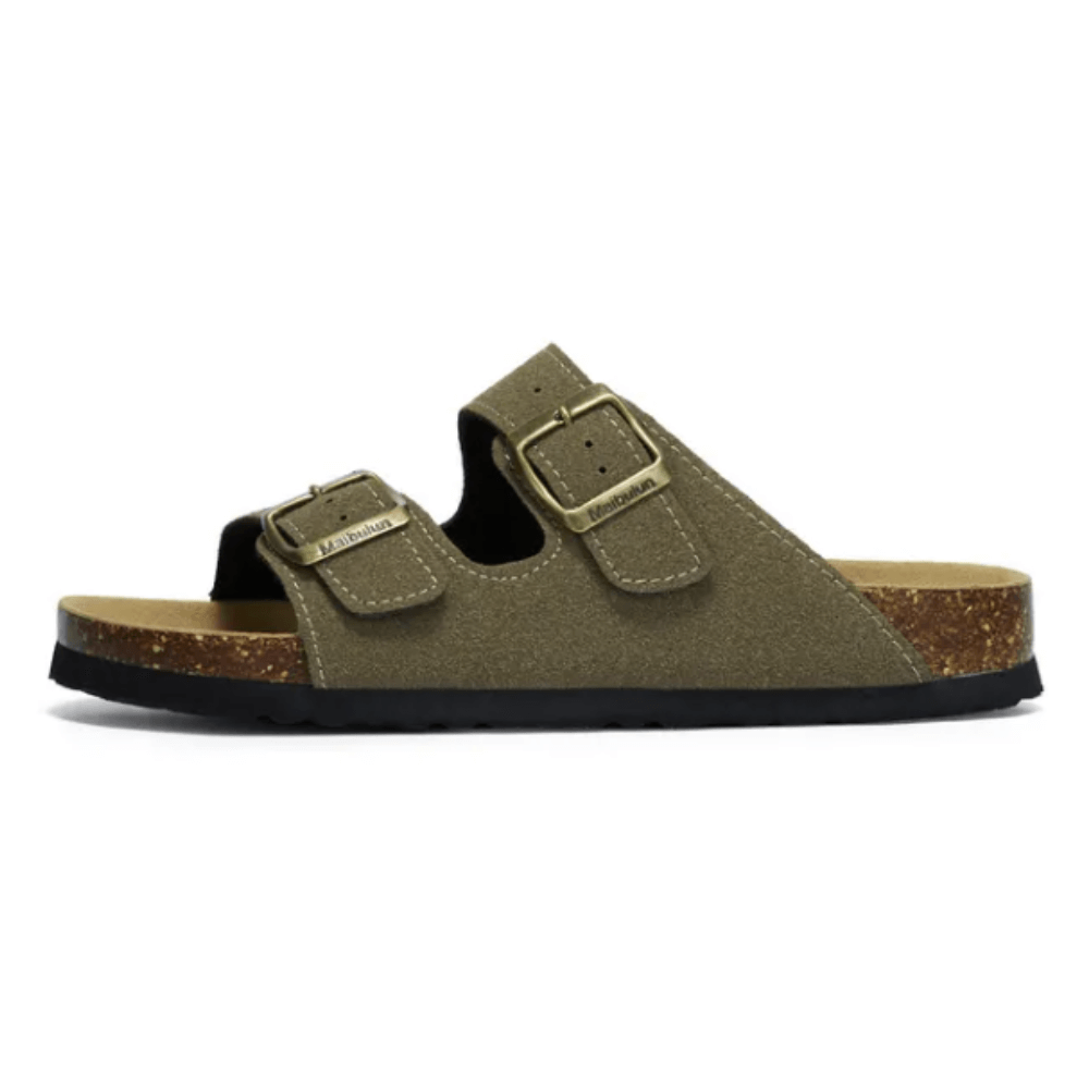 THE TUNDRA LITE | SUEDE SANDALS GREEN