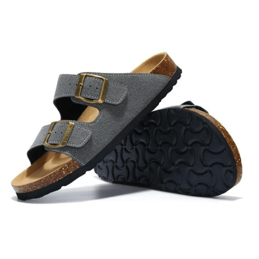 THE TUNDRA LITE | SUEDE SANDALS GREY