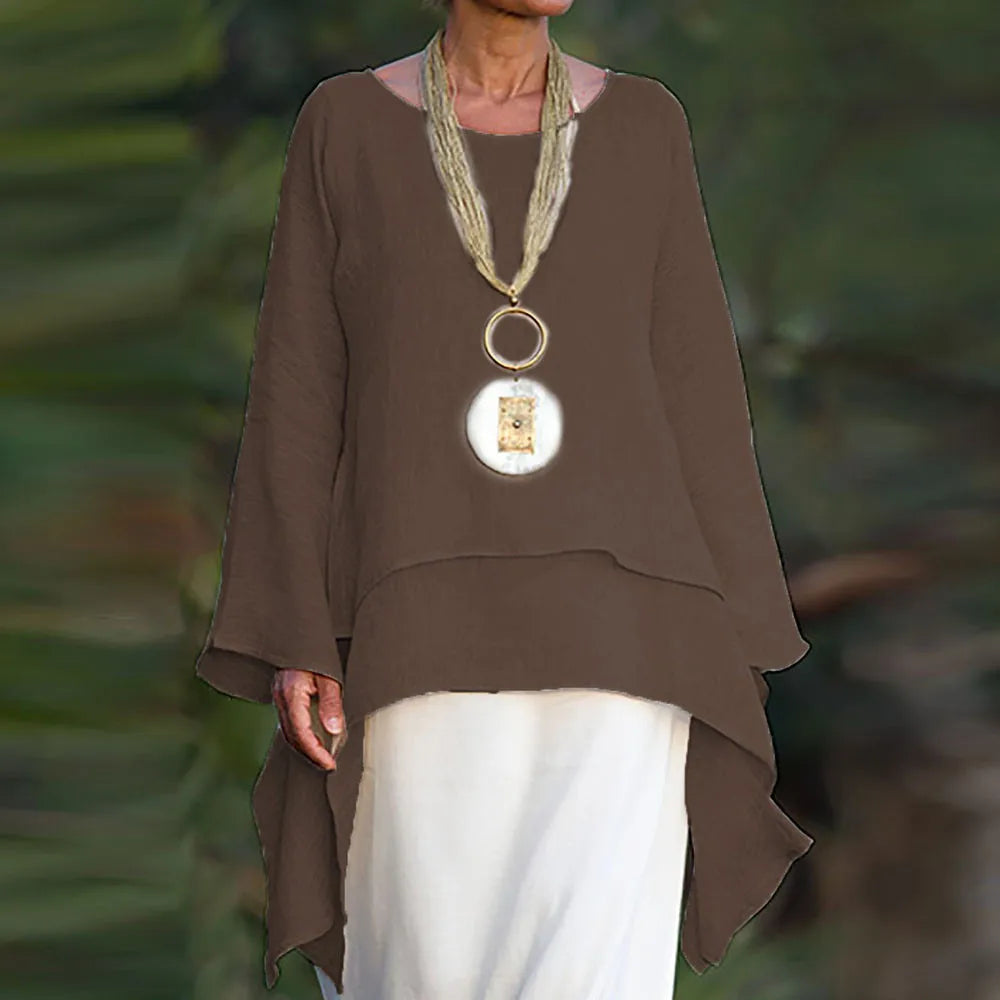 THE SOLARA | RELAXED COTTON TOP
