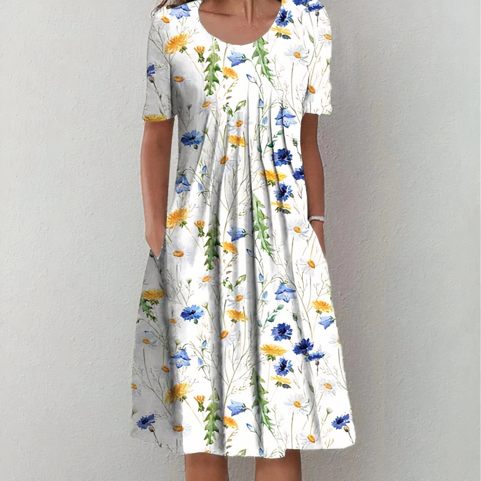 THE EVELORA | ELEGANT MIDI DRESS