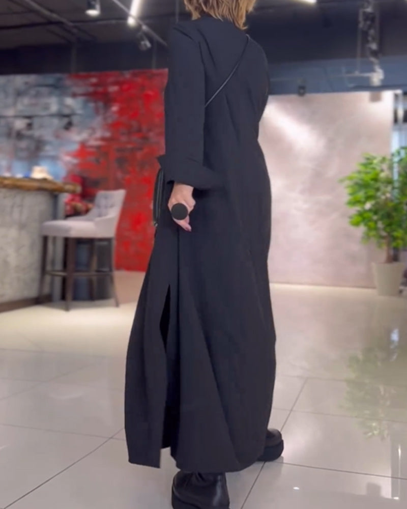 THE ALORA | RELAXED COLLAR DRESS