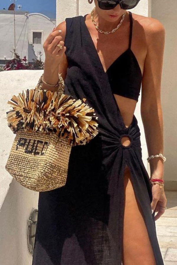 THE CHARLOTTE | KAFTAN DRESS WITH BRA