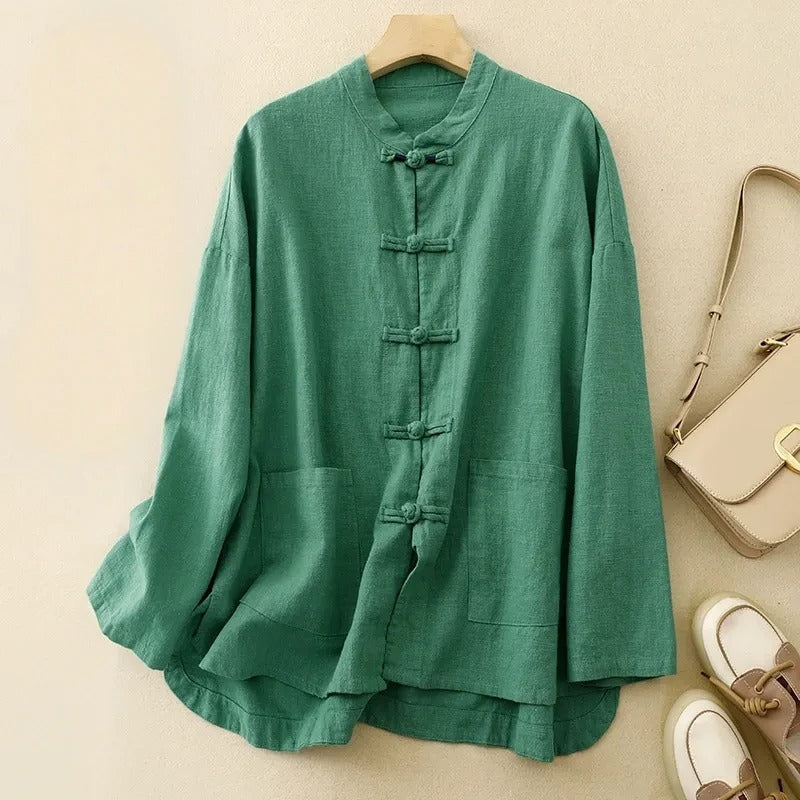 THE ISOLA | RELAXED LINEN SHIRT