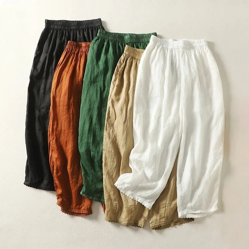 THE LIVIO | RELAXED LINEN TROUSERS