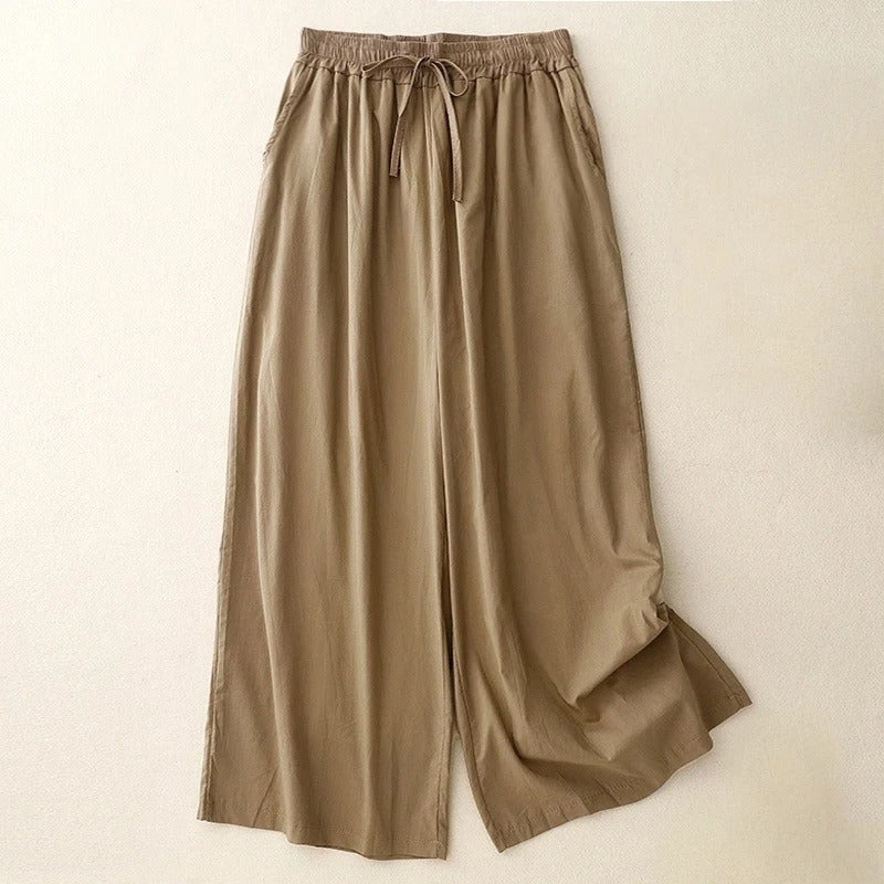 THE ZAYA | BREEZY LINEN TROUSERS