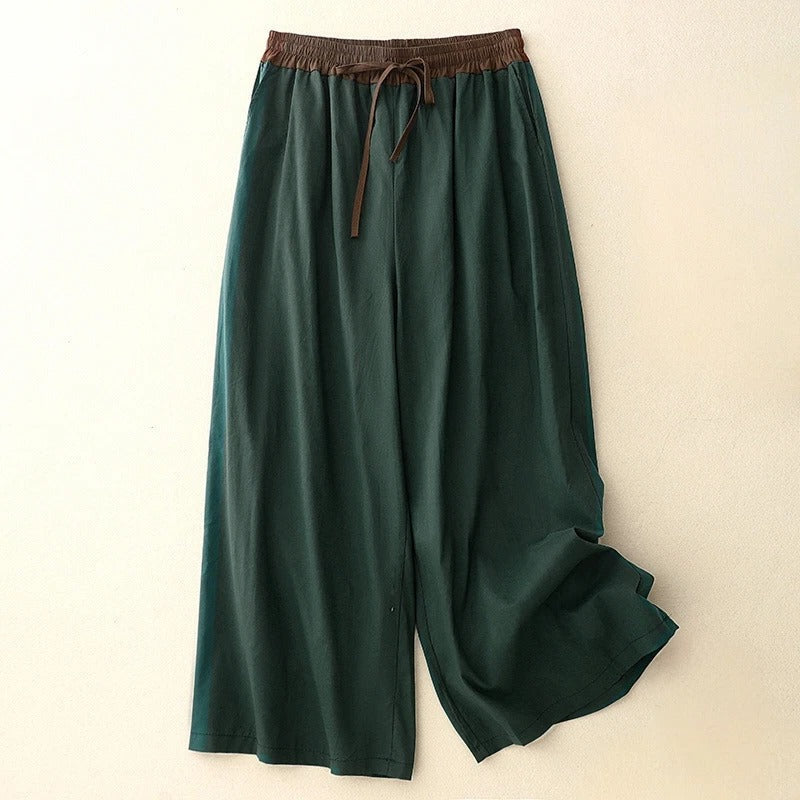 THE ZAYA | BREEZY LINEN TROUSERS