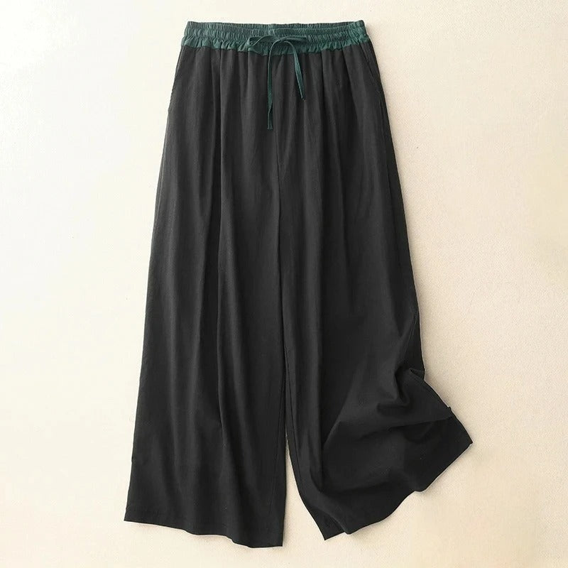 THE ZAYA | BREEZY LINEN TROUSERS