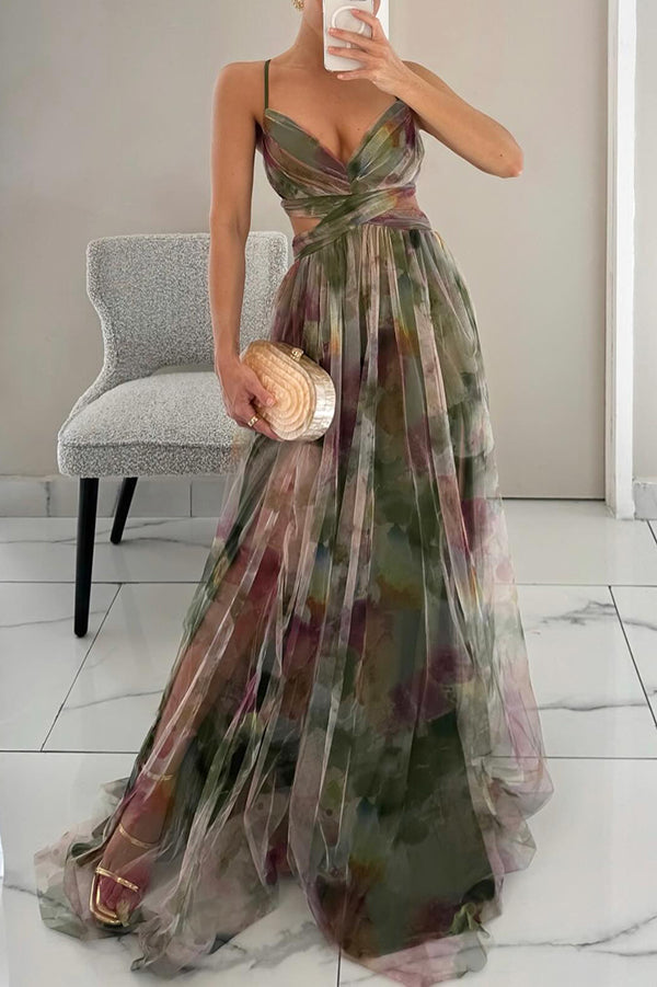 THE GISELLE | BLOOMING FLORAL MAXI DRESS