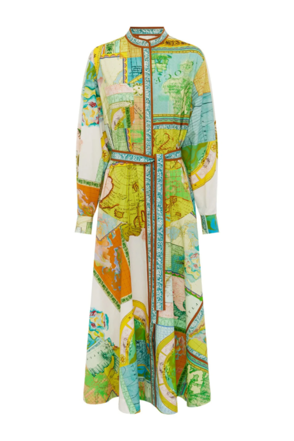 THE TERESA | BALLOON SLEEVE SHIRT MIDI DRESS